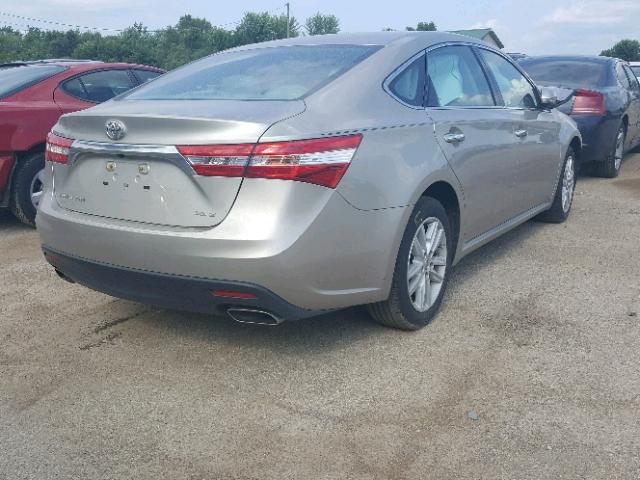 4T1BK1EB5EU135926 - 2014 TOYOTA AVALON BAS TAN photo 4