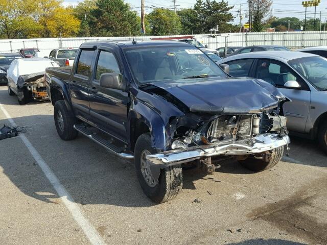 1GCDT13EX88105731 - 2008 CHEVROLET COLORADO BLUE photo 1