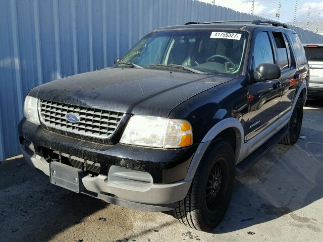 1FMDU63E32ZA91890 - 2002 FORD EXPLORER X BLACK photo 2