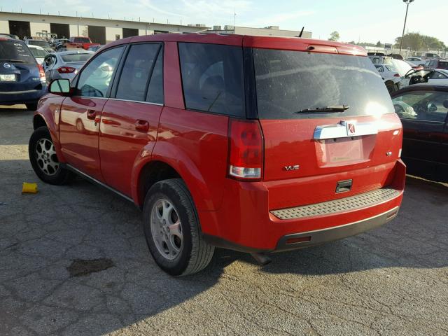 5GZCZ53486S848623 - 2006 SATURN VUE RED photo 3