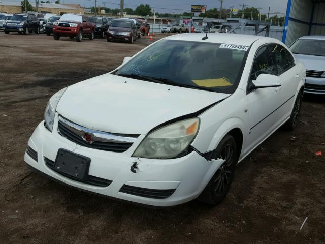 1G8ZS57NX7F215449 - 2007 SATURN AURA XE WHITE photo 2