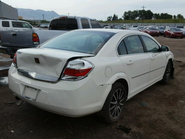 1G8ZS57NX7F215449 - 2007 SATURN AURA XE WHITE photo 4