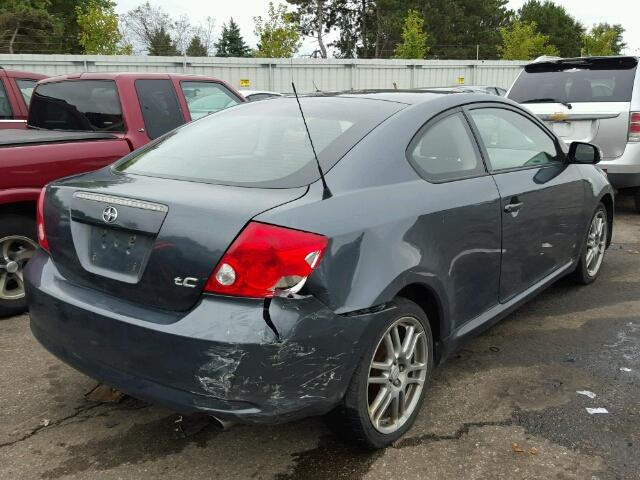 JTKDE167770151224 - 2007 TOYOTA SCION TC GRAY photo 4