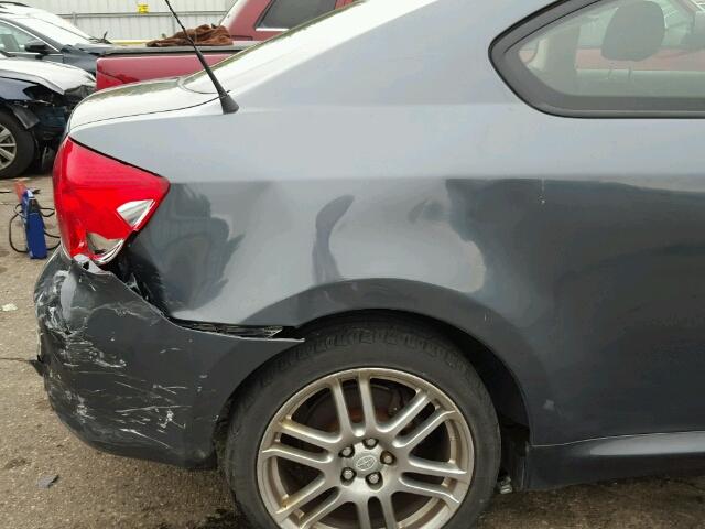 JTKDE167770151224 - 2007 TOYOTA SCION TC 灰色 照片 9