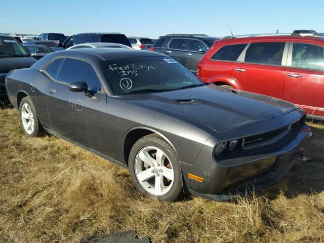 2C3CDYAG7EH277134 - 2014 DODGE CHALLENGER CHARCOAL photo 1