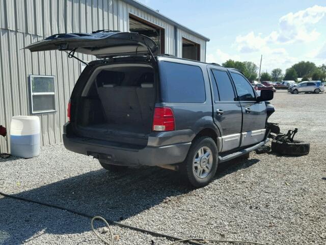 1FMPU16L14LA72304 - 2004 FORD EXPEDITION GRAY photo 4