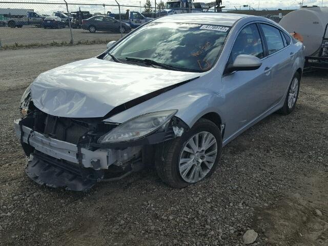 1YVHP81B395M00528 - 2009 MAZDA 6 S SILVER photo 2