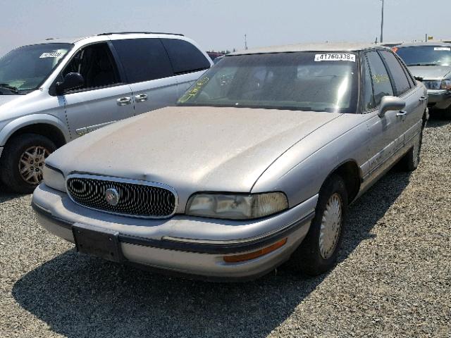 1G4HP52K7WH431807 - 1998 BUICK LESABRE CU GRAY photo 2