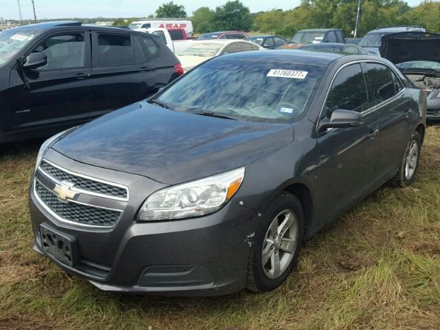 1G11C5SA0DF288726 - 2013 CHEVROLET MALIBU ნაცრისფერი ფოტო 2