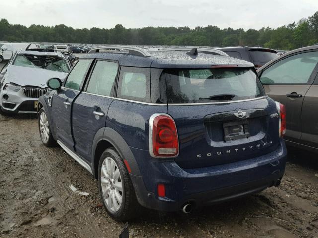 WMZYT5C3XH3D79888 - 2017 MINI COOPER S C BLUE photo 3