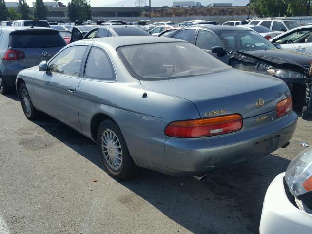 JT8JZ31C7R0017877 - 1994 LEXUS SC 300 GREEN photo 3