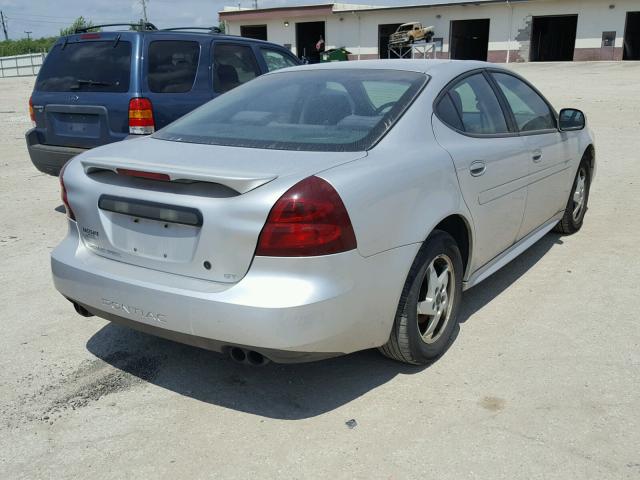 2G2WP522941191854 - 2004 PONTIAC GRAND PRIX Gümüş foto 4