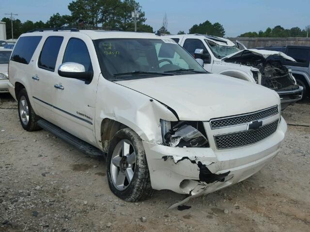 1GNSCKE00BR197066 - 2011 CHEVROLET SUBURBAN C WHITE photo 1