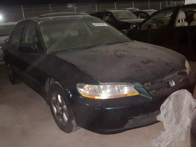 1HGCG1659YA091147 - 2000 HONDA ACCORD EX GREEN photo 1