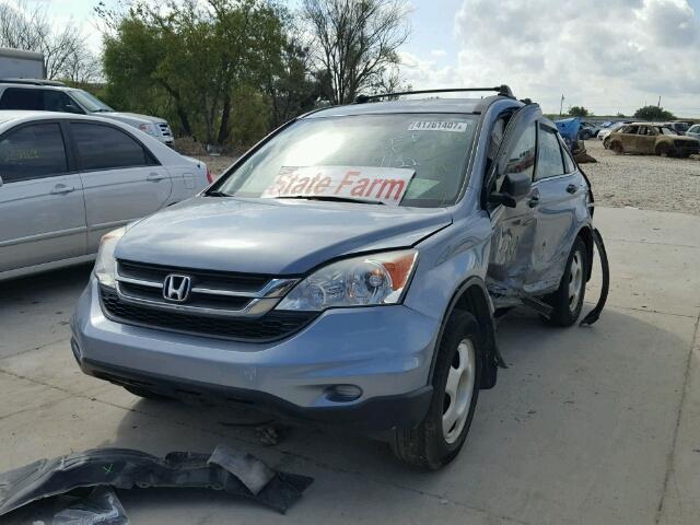 5J6RE3H36BL045514 - 2011 HONDA CR-V BLUE photo 2