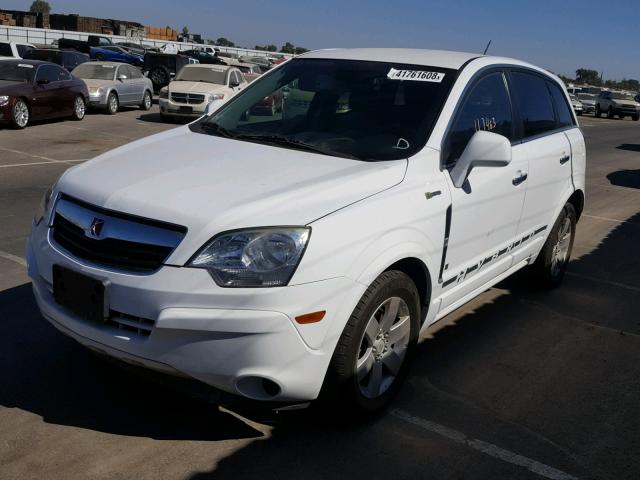 3GSCL93ZX9S513933 - 2009 SATURN VUE HYBRID WHITE photo 2