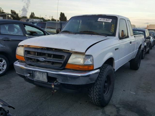 1FTYR14V5YPA10529 - 2000 FORD RANGER SUP WHITE photo 2