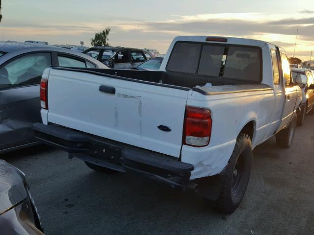 1FTYR14V5YPA10529 - 2000 FORD RANGER SUP WHITE photo 4