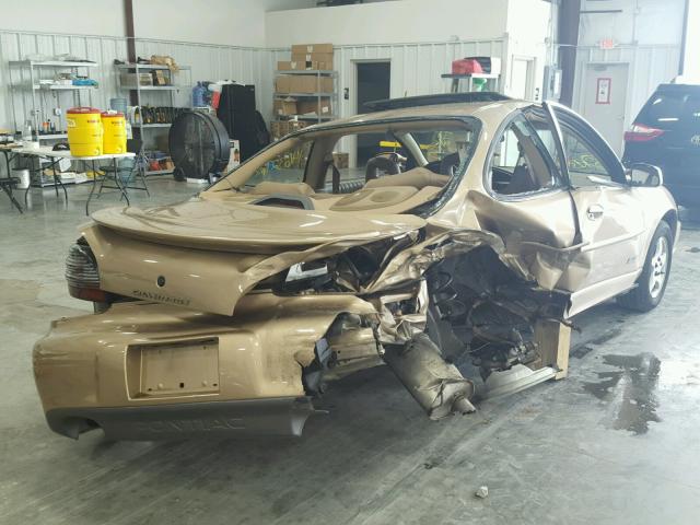 1G2WP1217WF333744 - 1998 PONTIAC GRAND PRIX GOLD photo 4