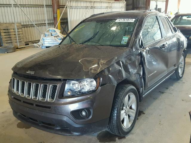 1C4NJCBA2GD611273 - 2016 JEEP COMPASS SP CHARCOAL photo 2