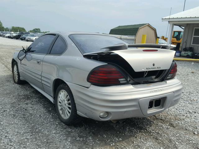 1G2NF12T5YM864973 - 2000 PONTIAC GRAND AM S 银色 照片 3