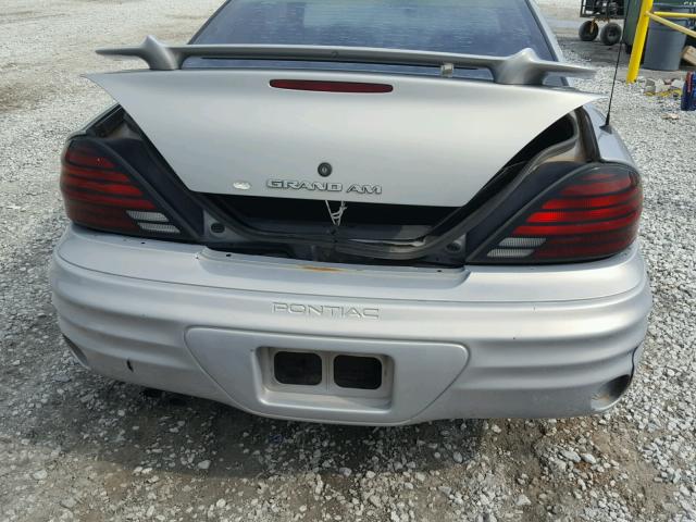 1G2NF12T5YM864973 - 2000 PONTIAC GRAND AM S 银色 照片 9