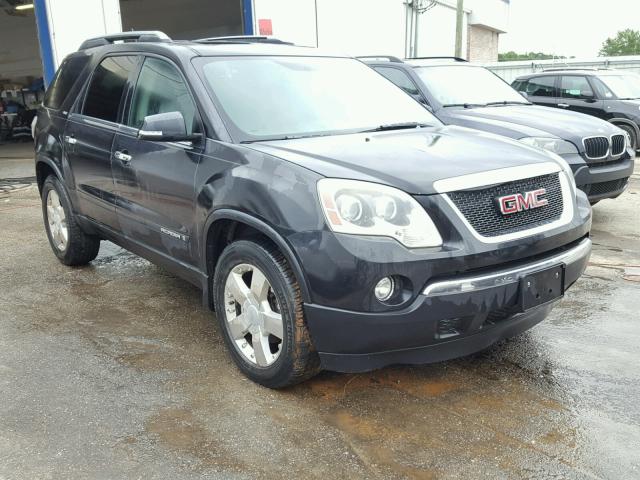 1GKER23748J126355 - 2008 GMC ACADIA SLT შავი ფოტო 1