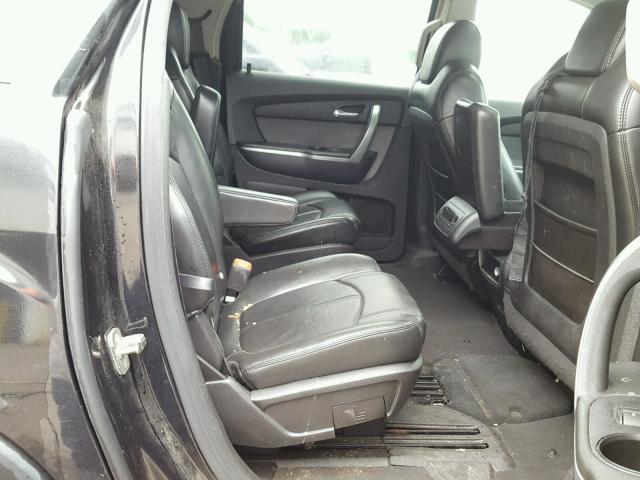 1GKER23748J126355 - 2008 GMC ACADIA SLT შავი ფოტო 6