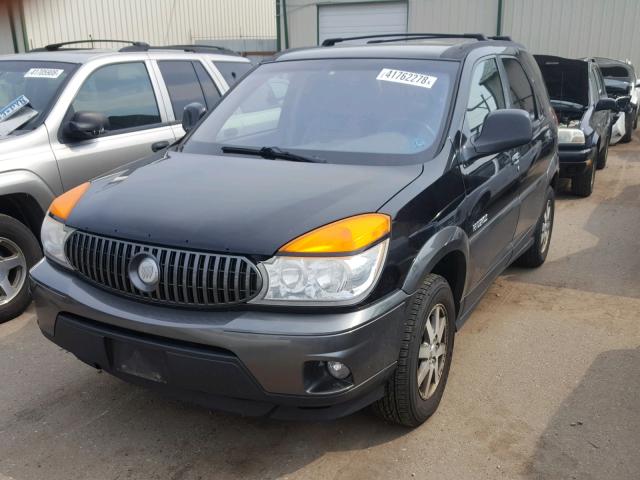 3G5DA03E32S594026 - 2002 BUICK RENDEZVOUS BLACK photo 2