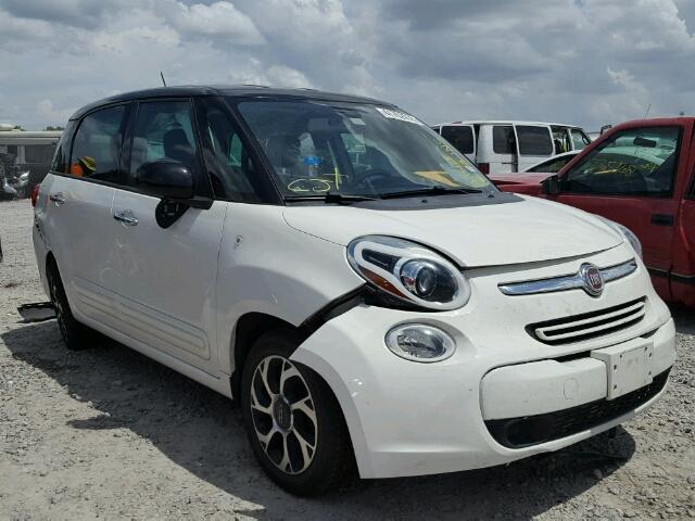 ZFBCFABH6EZ001891 - 2014 FIAT 500L EASY WHITE photo 1