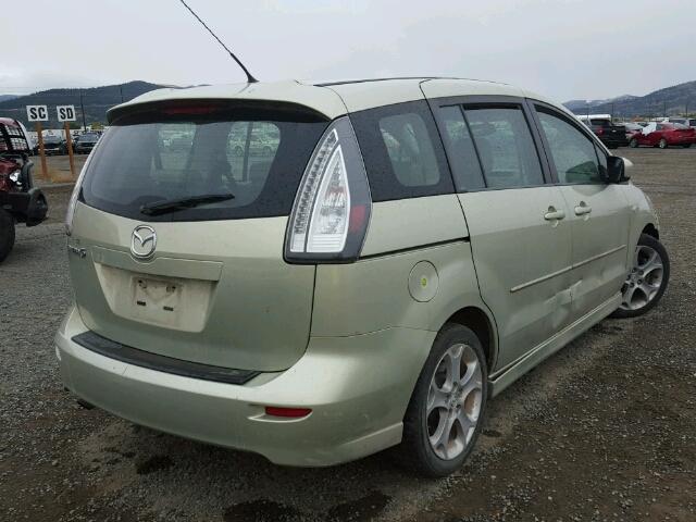 JM1CR293380322428 - 2008 MAZDA MAZDA5 GOLD photo 4