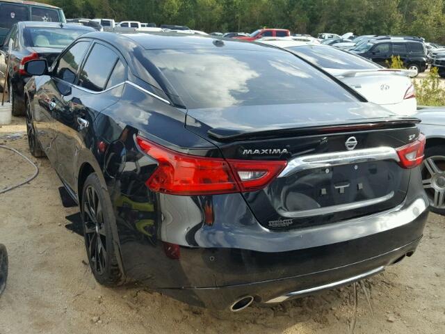 1N4AA6AP9HC401160 - 2017 NISSAN MAXIMA 3.5 BLACK photo 3