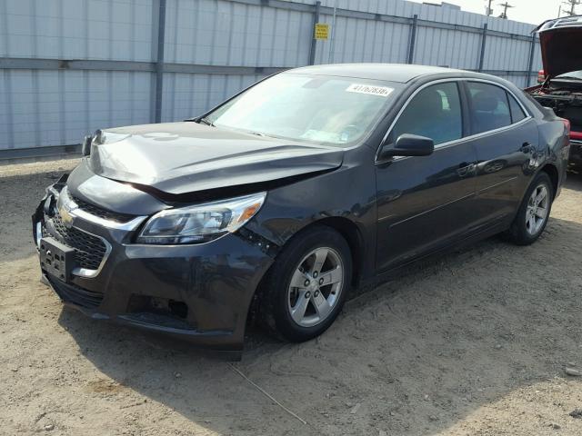 1G11B5SLXFF156015 - 2015 CHEVROLET MALIBU LS გრაფიტი ფოტო 2