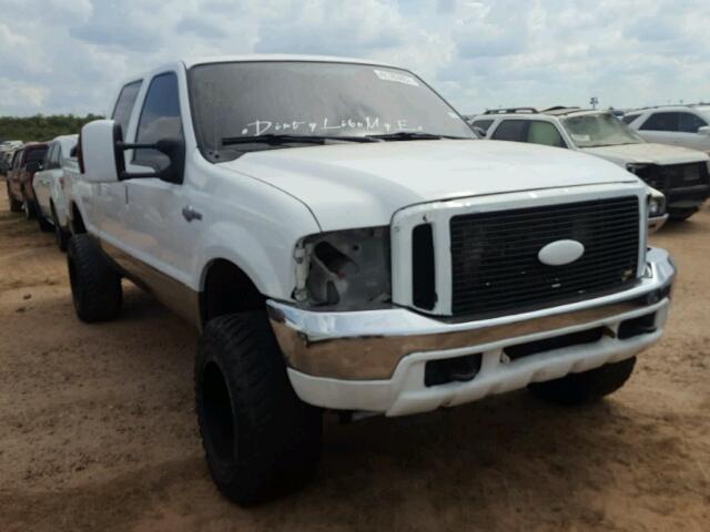 1FTSW31P44EB79530 - 2004 FORD F350 WHITE photo 1