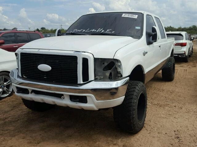 1FTSW31P44EB79530 - 2004 FORD F350 WHITE photo 2