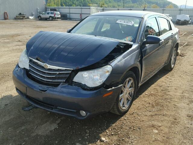 1C3LC66M78N218215 - 2008 CHRYSLER SEBRING LI BLUE photo 2