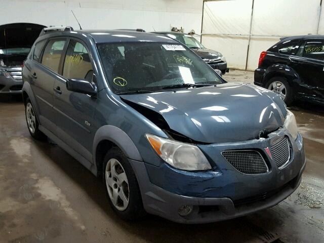 5Y2SL65897Z437387 - 2007 PONTIAC VIBE BLUE photo 1