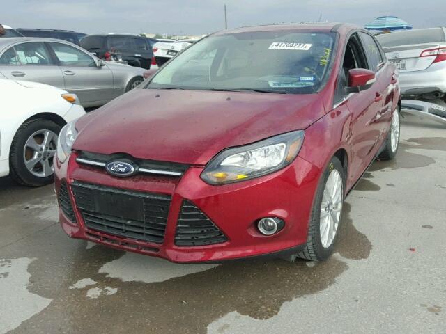 1FADP3J22DL381424 - 2013 FORD FOCUS TITA RED photo 2