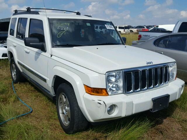 1J4RH4GK1AC124948 - 2010 JEEP COMMANDER WHITE photo 1