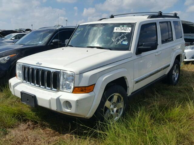 1J4RH4GK1AC124948 - 2010 JEEP COMMANDER WHITE photo 2