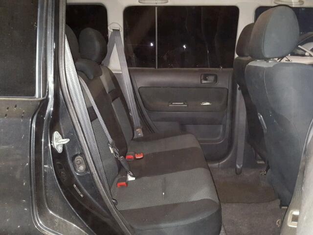 JTLKT324264111804 - 2006 TOYOTA SCION XB Negro foto 6