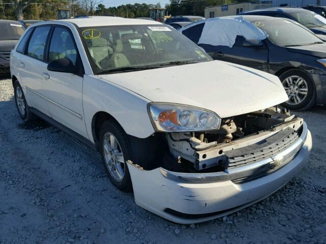 1G1ZT62855F274912 - 2005 CHEVROLET MALIBU WHITE photo 1