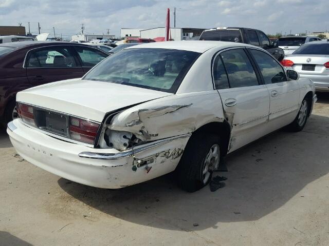 1G4CW54K114270073 - 2001 BUICK PARK AVENU WHITE photo 4