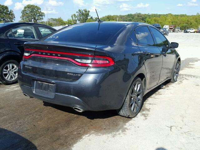 1C3CDFBA8DD337304 - 2013 DODGE DART SXT CHARCOAL photo 4