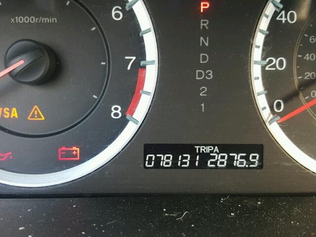 1HGCS1B77AA021402 - 2010 HONDA ACCORD EX 黑色 照片 8