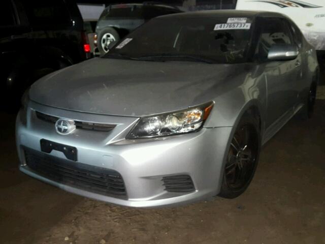 JTKJF5C75B3018092 - 2011 TOYOTA SCION TC SILVER photo 2