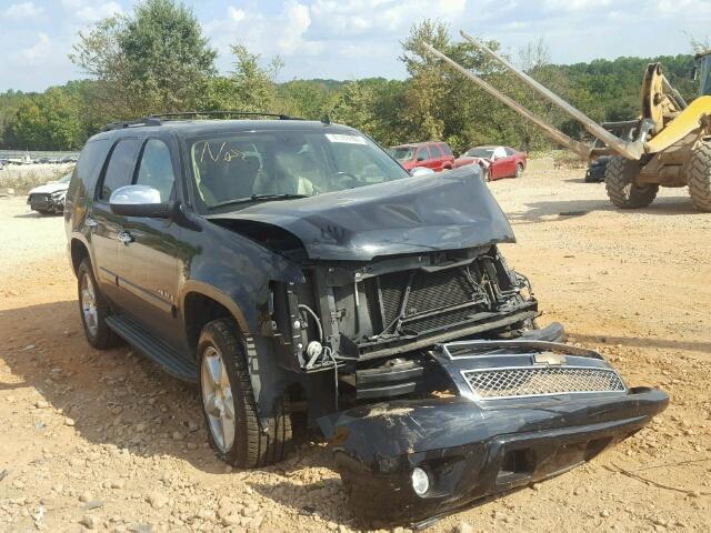 1GNFK13058R107114 - 2008 CHEVROLET TAHOE K150 BLACK photo 1