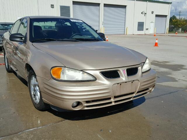 1G2NF52TX1M607160 - 2001 PONTIAC GRAND AM S BROWN photo 1