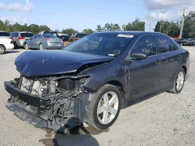 4T1BF1FK1CU145725 - 2012 TOYOTA CAMRY BASE CHARCOAL photo 2