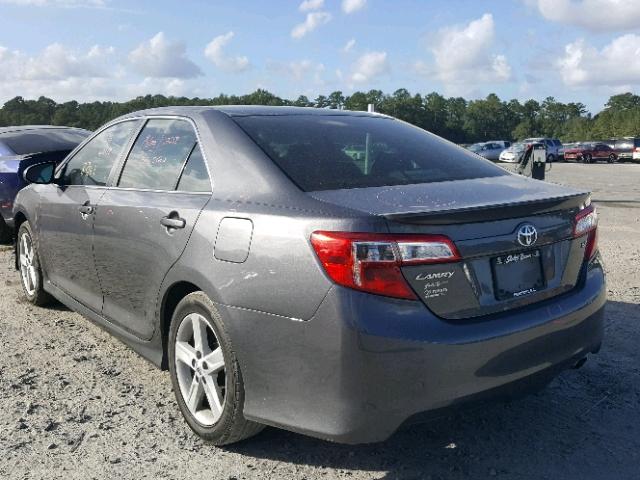 4T1BF1FK1CU145725 - 2012 TOYOTA CAMRY BASE CHARCOAL photo 3